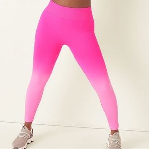 VS Pink Dip Dye Seamless Legging